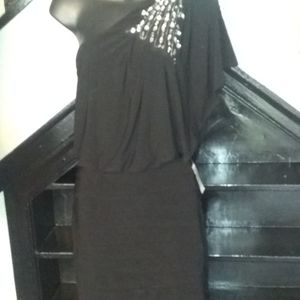 B. Darling Black Toga Dress Sz. 5/6